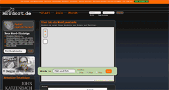 Desktop Screenshot of mordort.de